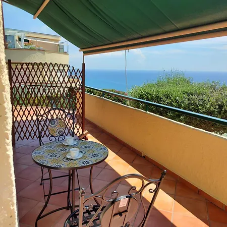 度假居 Luxury Vista Mare Ad Acciaroli Agnone Cilento