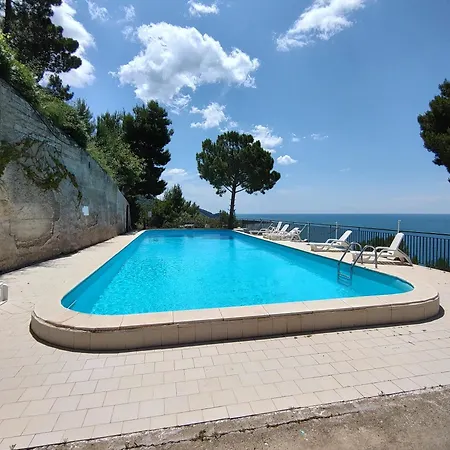 Luxury Vista Mare Ad Acciaroli 度假居 Agnone Cilento